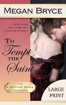 Book cover for To Tempt The Saint - Large Print
