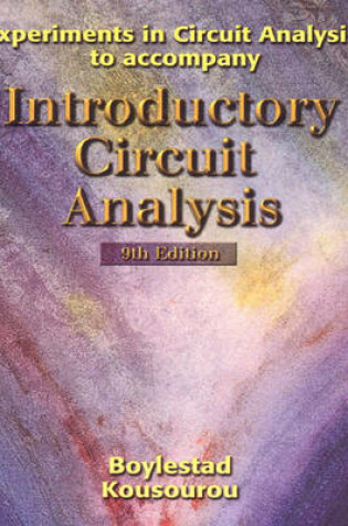 Cover of Experiments in Electric Circuits