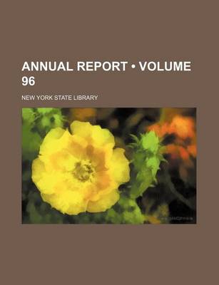 Book cover for Annual Report (Volume 96)