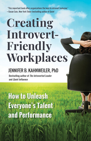 Book cover for Creating Introvert-Friendly Workplaces