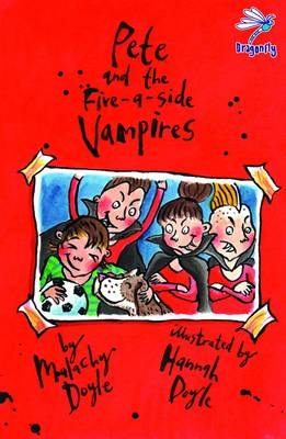Book cover for Pete and the Five-a-Side Vampires