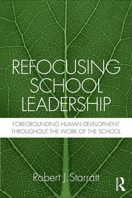 Book cover for Refocusing School Leadership