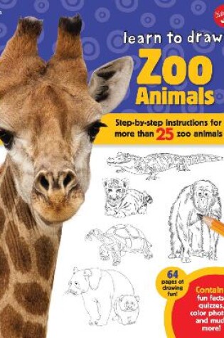 Cover of Learn to Draw Zoo Animals