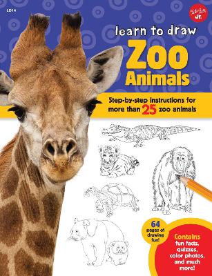 Cover of Learn to Draw Zoo Animals