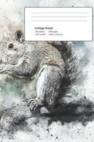 Cover of Squirrel Composition Notebook