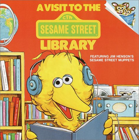 Cover of Sesst-Visit to Sesame St Library #