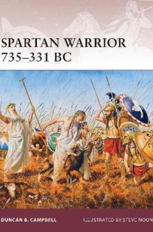 Cover of Spartan Warrior 735-331 BC