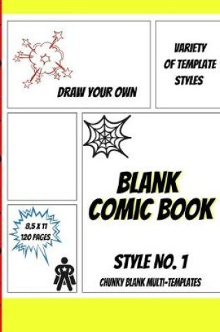 Cover of Blank Comic Book - Style No. 1