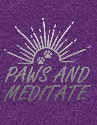 Book cover for Paws and Meditate