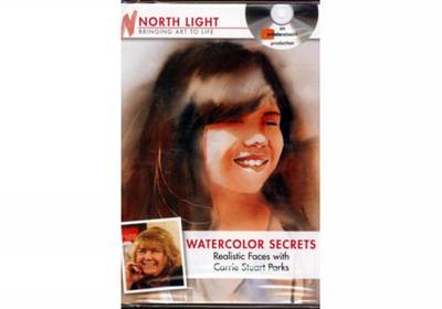 Book cover for Watercolor Secrets - Realistic Faces DVD