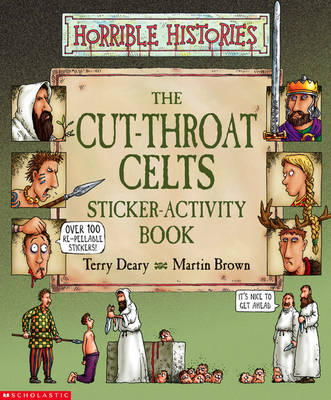 Book cover for Cut-Throat Celts: Sticker Book
