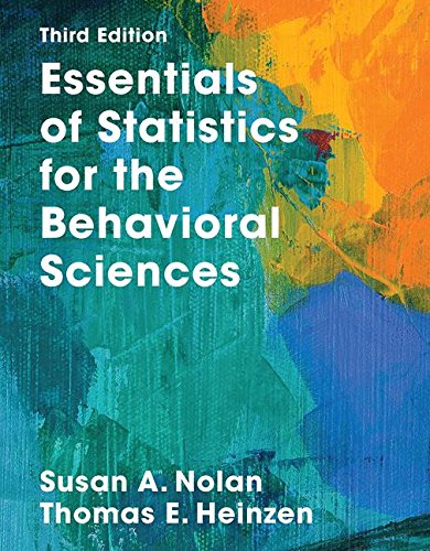 Cover of Essentials of Statistics for the Behavioral Science