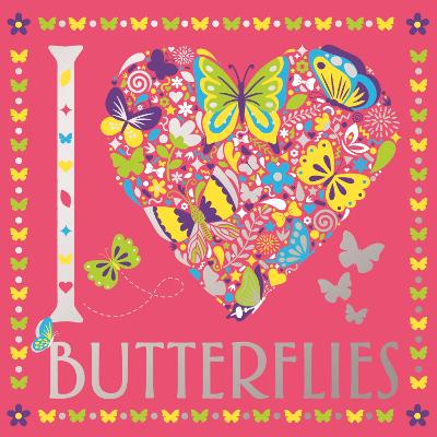 Book cover for I Heart Butterflies