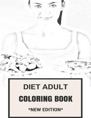 Book cover for Diet Adult Coloring Book