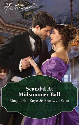 Book cover for Scandal At The Midsummer Ball/The Officer's Temptation/The Debutante's Awakening