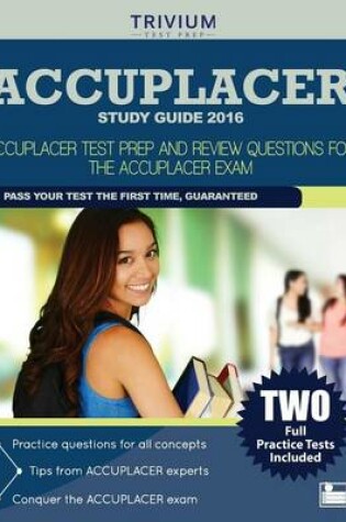 Cover of ACCUPLACER Study Guide 2016