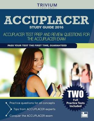 Book cover for ACCUPLACER Study Guide 2016