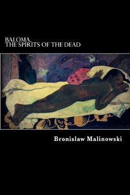 Book cover for Baloma, the spirits of the dead