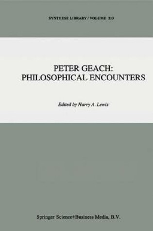 Cover of Peter Geach