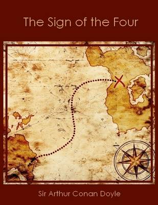 Book cover for The Sign of the Four (Illustrated)