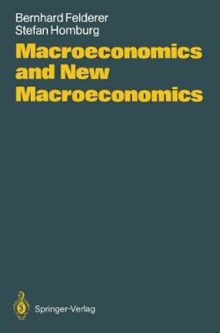 Cover of Macroeconomics and New Macroeconomics