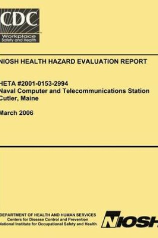 Cover of Niosh Health Hazard Evaluation Report Heta 2001-01530-2994