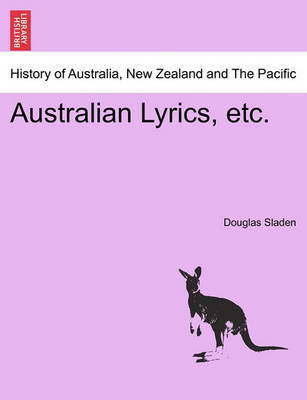 Book cover for Australian Lyrics, Etc.