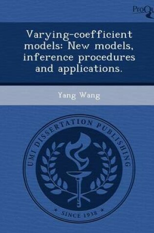 Cover of Varying-Coefficient Models: New Models