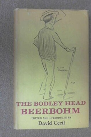 Cover of The Bodley Head Max Beerbohm