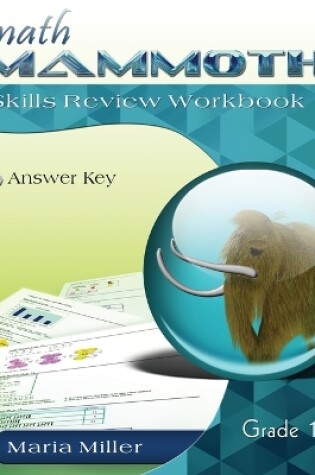 Cover of Math Mammoth Grade 1 Skills Review Workbook Answer Key