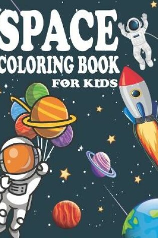 Cover of Space coloring book for kids