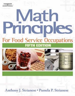 Book cover for Math Principles for Food Service Occupations