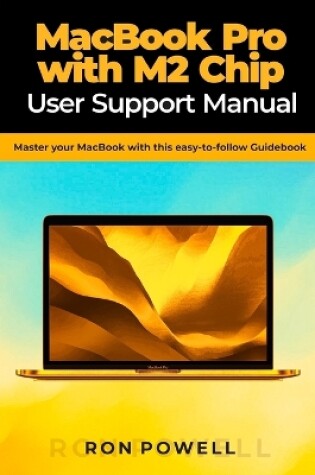 Cover of MacBook Pro with M2 Chip User Support Manual