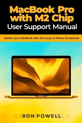 Book cover for MacBook Pro with M2 Chip User Support Manual