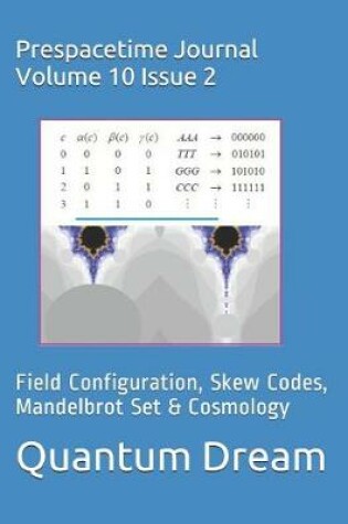 Cover of Prespacetime Journal Volume 10 Issue 2