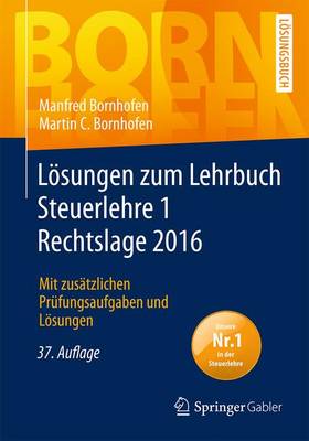 Book cover for Losungen Zum Lehrbuch Steuerlehre 1 Rechtslage 2016