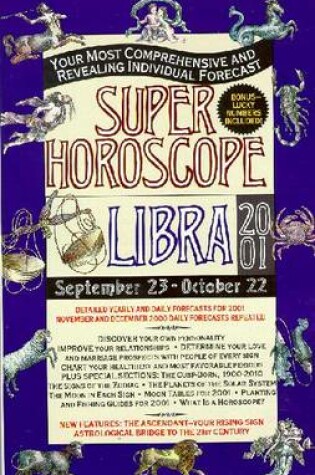 Cover of Super Horoscope: Libra 2001