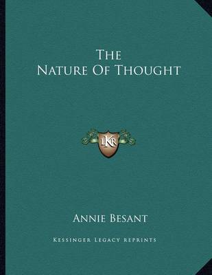 Book cover for The Nature Of Thought