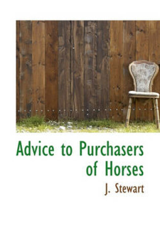 Cover of Advice to Purchasers of Horses