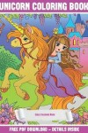Book cover for Girls Coloring Book (Unicorn Coloring Book)