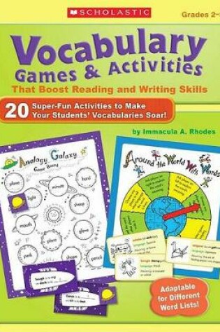 Cover of Vocabulary Games & Activities That Boost Reading and Writing Skills, Grades 2-3