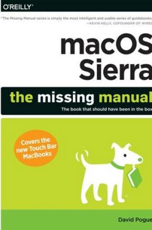 Cover of Macos Sierra: The Missing Manual