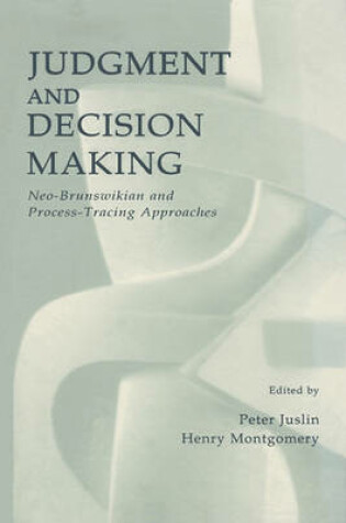 Cover of Intuition in Judgment and Decision Making