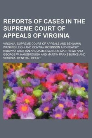 Cover of Reports of Cases in the Supreme Court of Appeals of Virginia Volume 77