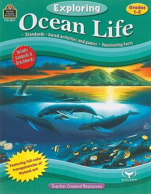 Book cover for Exploring Ocean Life, Grades 1-2