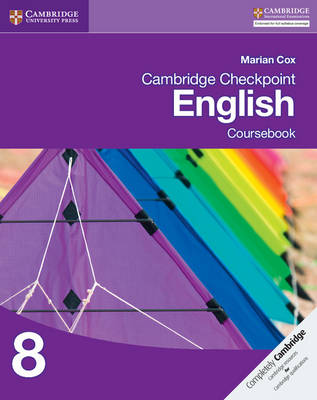 Book cover for Cambridge Checkpoint English Coursebook 8