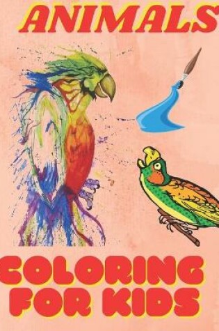 Cover of Animal Coloring Book for Kids