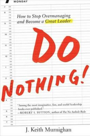 Cover of Do Nothing!