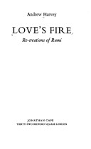 Book cover for Love's Fire