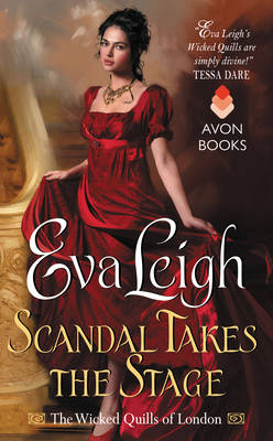 Book cover for Scandal Takes the Stage